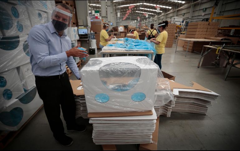 La caja de Bebox ya fue acreditada por autoridades sanitarias para que pueda ser distribuida. EL INFORMADOR / F. Atilano