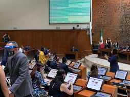 La iniciativa fue aprobada por la totalidad de los diputados presentes. TWITTER / @LegislativoJal