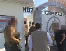 Los agentes investigadores realizaron una serie de diligencias al interior del establecimiento denominado CRRED A.C. ubicado en la colonia La Estancia de Cuitzeo, en Poncitlán.TWITTER/@FiscaliaJal