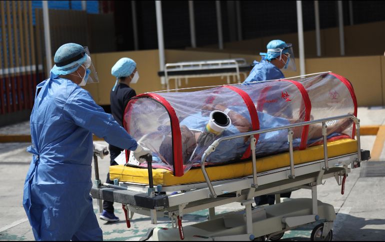 Además de los casos de COVID-19, la Ciudad de México registra 227 defunciones y mil 628 casos sospechosos. EFE / S. Gutiérrez