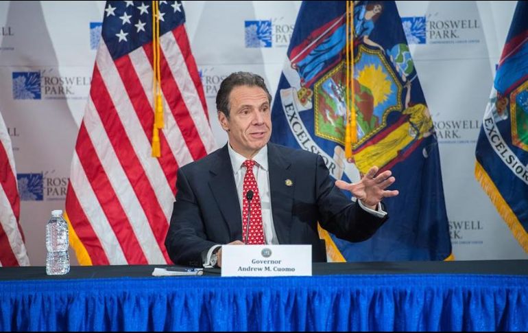 El gobernador Andrew Cuomo hizo hincapié en que hay que estar preparado para un eventual rebrote de la enfermedad en el próximo otoño. EFE/D. McGee-Gobernación de Nueva York