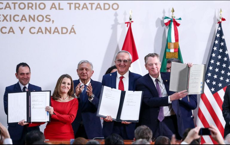 México ratificó el tratado en diciembre de 2019. SUN / ARCHIVO