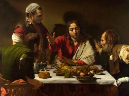 «Cuando estaban a la mesa, tomó un pan, pronunció la bendición, lo partió y se lo dio. Entonces se les abrieron los ojos y lo reconocieron». WIKIMEDIA/