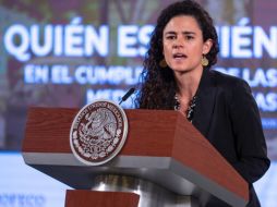 La secretaria del Trabajo, Luisa María Alcalde señala que después de las inspecciones realizadas a las empresas, se les inició un proceso administrativo. SUN / S. Tapia