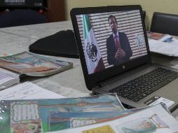 Moctezuma Barragán sostuvo un encuentro virtual con diputados para exponer cómo ha operado la SEP con el fin de salvar el ciclo escolar 2019-2020. NOTIMEX/M. González