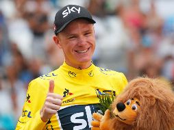 AMBICIÓN. Chris Froome reveló que desea retirarse habiendo conseguido más títulos del Tour de Francia que nadie. Hasta ahora suma 4. ARCHIVO
