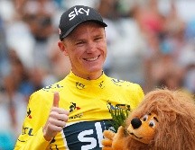 AMBICIÓN. Chris Froome reveló que desea retirarse habiendo conseguido más títulos del Tour de Francia que nadie. Hasta ahora suma 4. ARCHIVO