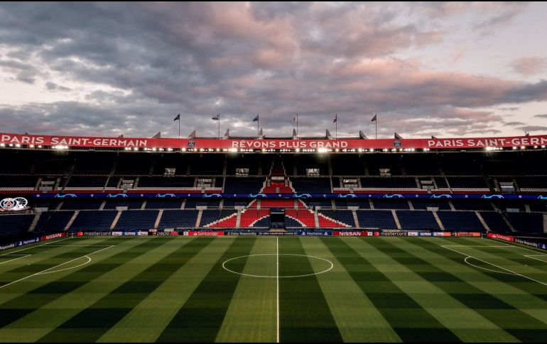 Las grandes manifestaciones, es decir, eventos con más de cinco mil asistentes, no podrán celebrarse antes de septiembre. TWITTER / @Ligue1Conforama