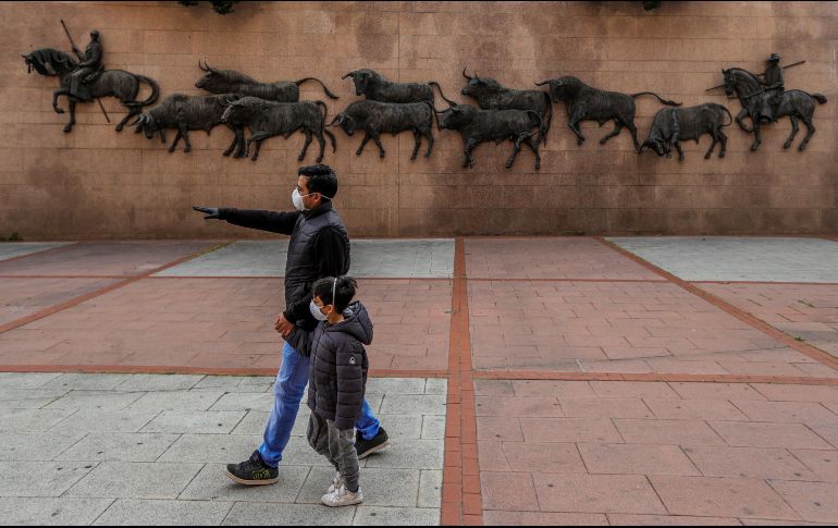 Los números oficiales en el país son un total de positivos, exclusivos con pruebas PCR, de 210 mil 773 acumulados, 23 mil 822 fallecimientos y más de 102 mil recuperados. EFE / J. Martín