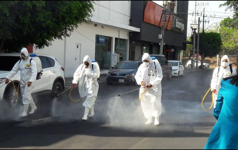 Hasta el momento, UCMA ha sanitizado más de 760 tráileres que llegan y salen del Mercado. ESPECIAL