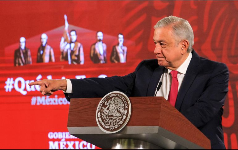 López Obrador advirtió que no será cómplice de actos de corrupción ni de quienes busquen evadir la ley. NTX / J. Lira