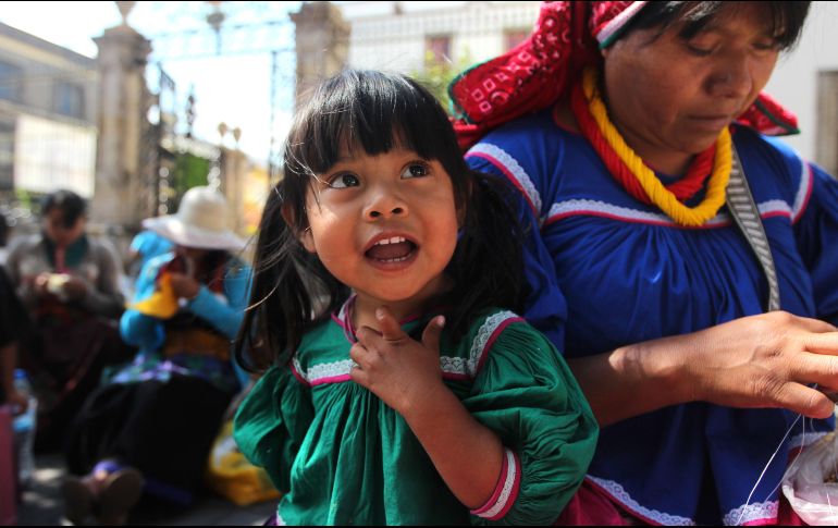 El estudio también comprueba que una gran parte de la población de niñez indígena se concentra en la Área Metropolitana de Guadalajara y Puerto Vallarta. EL INFORMADOR / ARCHIVO