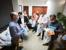 Grupo Megacable entregará dos mil 500 kits en 19 hospitales de 18 ciudades del país. EL INFORMADOR/F. Atilano