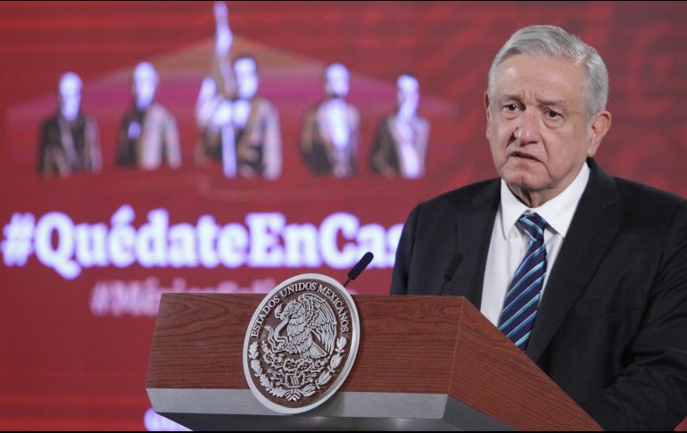 El Mandatario federal aclara que la lucha contra la corrupción en México es el mayor reto que enfrenta en la actualidad. NTX / M. González