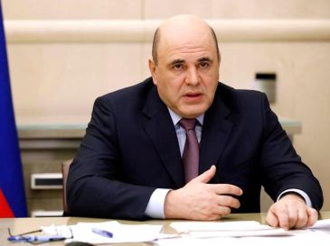 Mishustin, de 54 años, explicó que, debido a la enfermedad, se someterá a un régimen de autoaislamiento. EFE/D. Astakhov-SPUTNIK