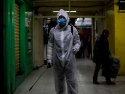 López Obrador hizo un llamado a la población a seguir las recomendaciones del sector salud y así controlar la tasa de contagio.. Xinhua / F. Cañedo