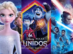 “Frozen 2” está disponible desde el 30 de abril; “Unidos” llegará el 10 de mayo, y “Star Wars” está disponible desde el 1 de mayo. ESPECIAL