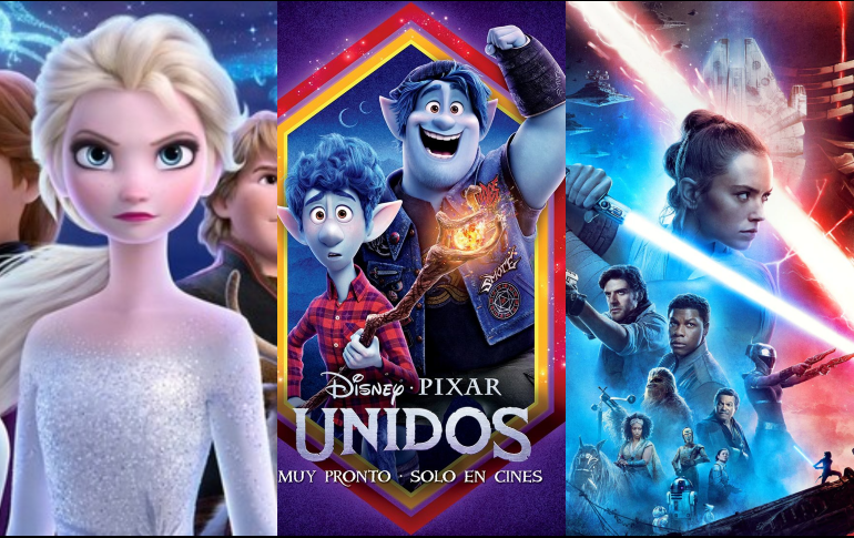 “Frozen 2” está disponible desde el 30 de abril; “Unidos” llegará el 10 de mayo, y “Star Wars” está disponible desde el 1 de mayo. ESPECIAL