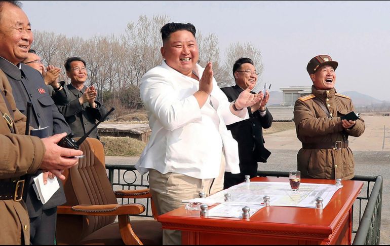 El mundo entero comenzó a preguntarse sobre el paradero de líder norcoreano cuando no estuvo presente en la conmemoración del cumpleaños 108 de su abuelo, Kim Il-Sung. AP / ARCHIVO