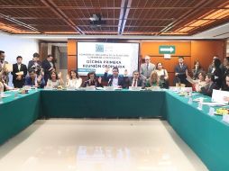 La vigésima primera reunión queda suspendida hasta nuevo aviso debido a las recomendaciones de distanciamiento social emitidas por la Secretaría de Salud. TWITTER/@CanalCongreso