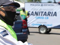 A las personas se les realizará un cuestionario y se les tomará la temperatura corporal con un termómetro digital. TWITTER/@navaslp