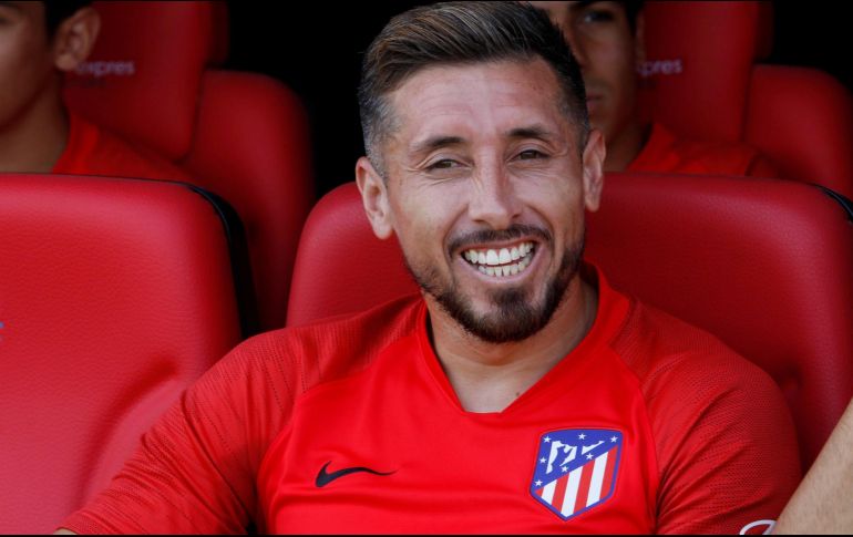 Con Atlético de Madrid, Herrera ha tenido una estadía con altibajos. EFE / ARCHIVO