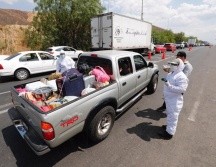 El gobernador lamentó la afluencia de vacacionistas que se registró en las salidas de la ciudad. ESPECIAL