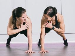 Alessandra Rosaldo y Mariana Sánchez. Las hermanas ofrecen rutinas de entrenamiento físico desde la cuenta de Instagram @im_coaching. ESPECIAL