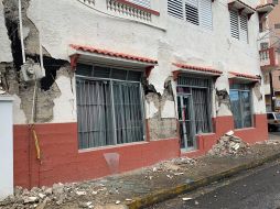 En su cuenta de Twitter, María Meléndez, alcaldesa del municipio de Ponce, difundió fotos sobre los daños provocados por el movimiento telúrico. TWITTER /  @mayitaalcaldesa