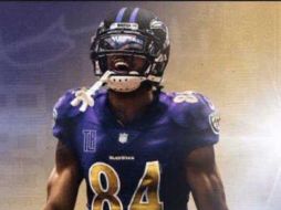 El receptor publicó una fotografía en la red social Snapchat, en la que luce el uniforme de los Ravens de Baltimore. @ab