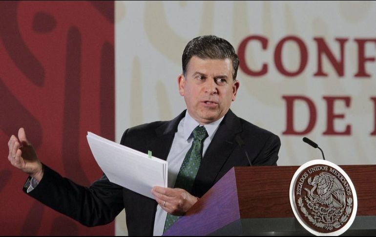 El pasado 27 de abril, Sheffield estuvo en la conferencia matutina del Presidente Andrés Manuel López Obrador. NTX/ARCHIVO