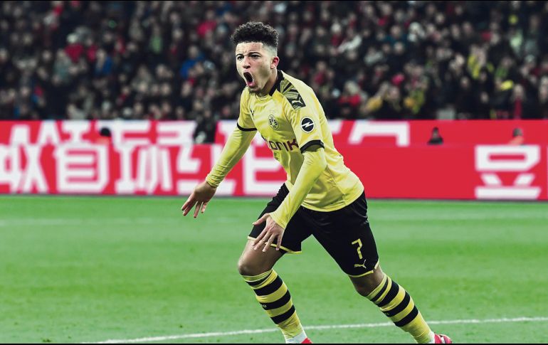 Jadon Sancho- Borussia Dortmund. AP