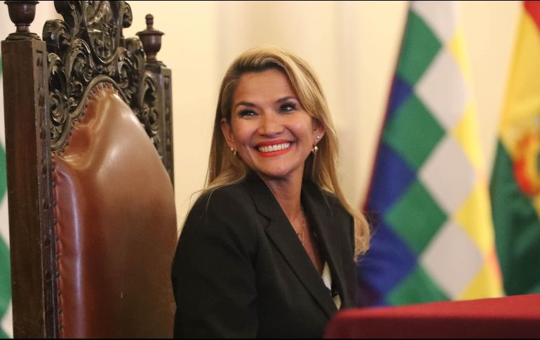 Jeanine Áñez, presidenta interina  de Bolivia. CORTESÍA