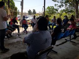 La reunión se llevó a cabo en el corralón número 6 ubicado en Miramar. EL INFORMADOR / R. Bobadilla