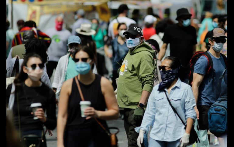 Así se vio Union Square. AP/F. Franklin II