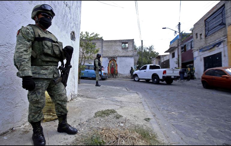 Pese a un fuerte despliegue de autoridades de los tres órdenes de Gobierno, hasta el momento no se reportan personas detenidas. AFP / U. Ruiz