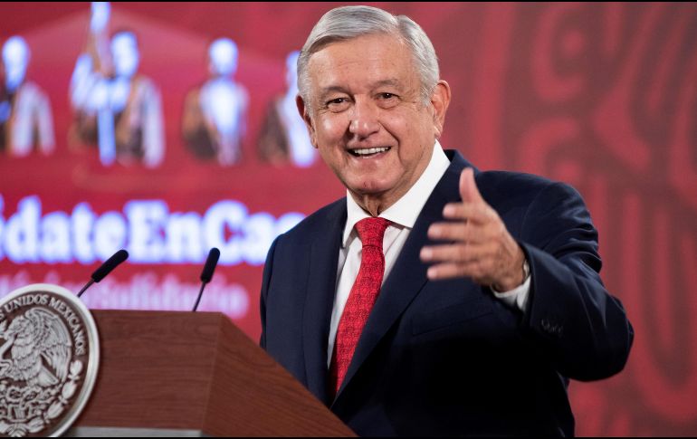 Según el ejercicio demoscópico, un 53% de la población mexicana tiene una percepción positiva de la forma en la que la administración del tabasqueño ha combatido la infección y el desempeño del personal de salud. ESPECIAL / Presidencia de México