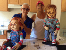 Lafia tuvo un trabajo importante para las películas del muñeco más temido de la cultura popular, pues junto a los otros cineastas Tom Holland y Don Mancini. TWITTER / @RealDonMancini