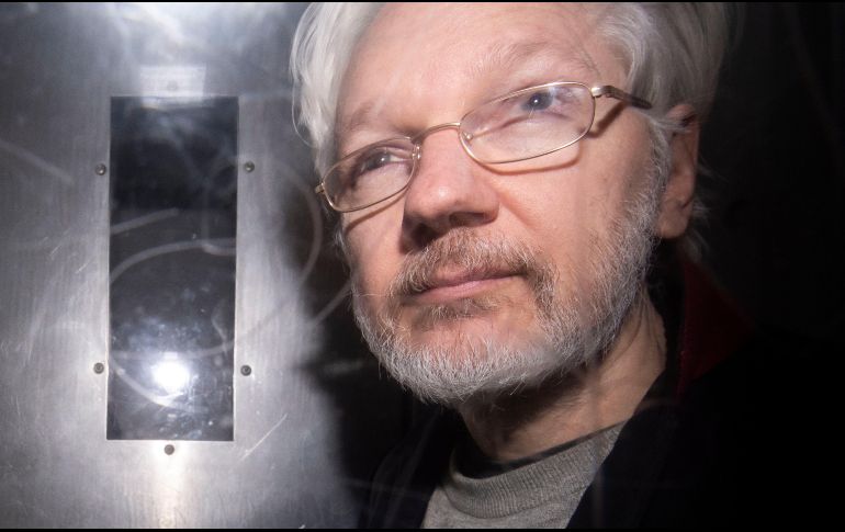 Para cuando la audiencia inicie en septiembre, Assange habrá pasado un año detenido después de haber sido sacado a la fuerza de la Embajada de Ecuador en Londres. EFE/Archivo