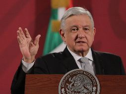 López Obrador hizo un reconocimiento especial a los migrantes que viven en Estados Unidos por su generosa aportación al país. NTX / G. Durán