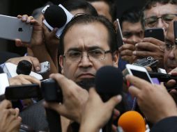 La licencia como gobernador no ha librado a Javier Duarte de nuevas acusaciones en su contra. AP / ARCHIVO