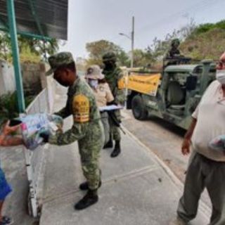 Ejército distribuyó más de 517 mil despensas en nueve estados por COVID-19