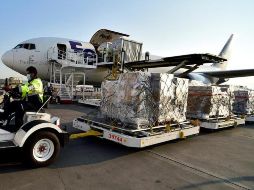 Ebrard aseguró que, aunque el país cuenta con una base de equipos considerables, autoridades decidieron adquirir complementarios. EFE/PRESIDENCIA