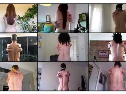 La primera parte del proyecto se realizó el pasado fin de semana, con la participación de 25 personas. INSTAGRAM / spencertunick