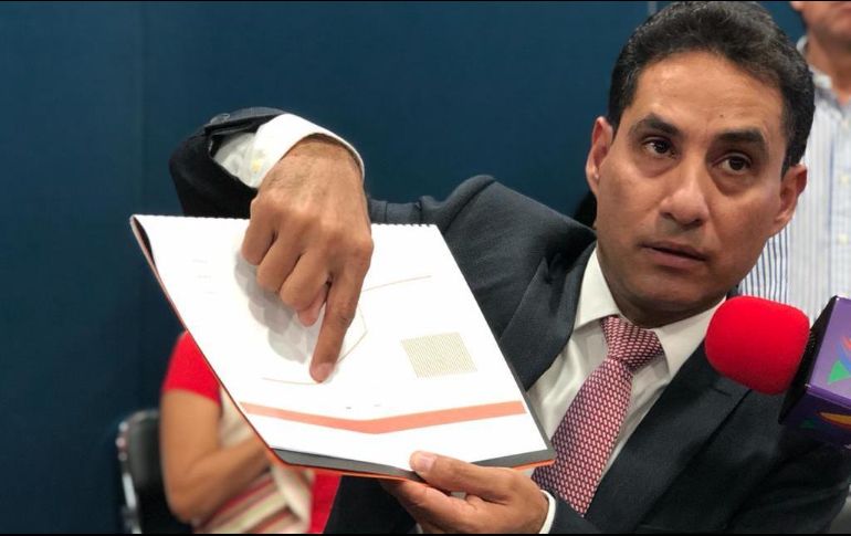 El diputado Ricardo Rodríguez explica que en caso de desastres la Ley de Presupuesto faculta al Poder Ejecutivo estatal para hacer ajustes en su presupuesto sin un tope y sin tener autorización previa del Legislativo. ESPECIAL / Congreso de Jalisco