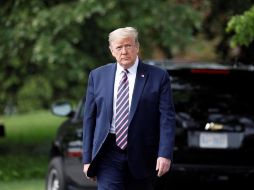 Desde marzo, Trump ha defendido el uso de la hidroxicloroquina y de la cloroquina para tratar el coronavirus; sin embargo, ensayos clínicos no han demostrado su efectividad. EFE/Y. Gripas