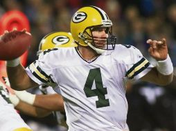 LEGENDARIO. Favre jugó 16 temporadas con los Packers de Green Bay y está en el Salón de la Fama desde 2016. AP