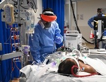 Los casos por coronavirus han ido al alza en la última semana. AFP/N. Hall