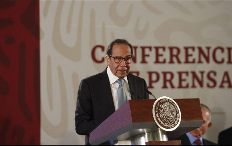 El presidente del Consejo, Carlos Salazar, presentó este miércoles las conclusiones de las 11 mesas que se realizaron como parte de la Conferencia Nacional para la Recuperación Económica. NTX/ARCHIVO