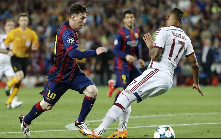 Hace cinco años, Lionel Messi firmó uno de sus goles más espectaculares, en la semifinal de la Champions League entre el Barcelona y el Bayern Munich. TWITTER / @JB17Official